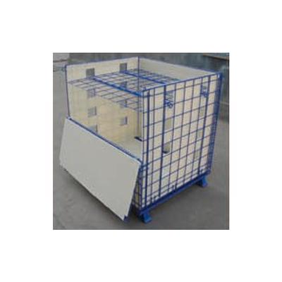 China Manufacturer Custom Wholesale Foldable Industrial Metal Steel Storage Cage for sale