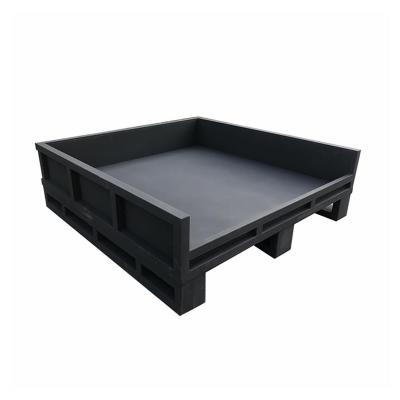 China Non-slip manufacturers wholesale Non-foldable steel stackable pallet box for raw material storage for sale