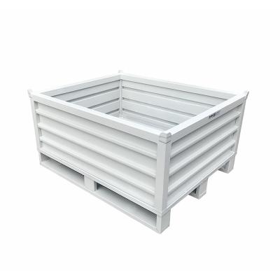 China Best Selling Heavy Industrial Recyclable Pallet Boxes Non-Slip Large Pallet Boxes For Auto Parts for sale