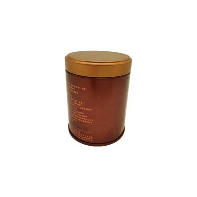 China Food Grade Airtight Round Tin Box With Inner Lid For Pack Of Tea Coffee Saffron for sale