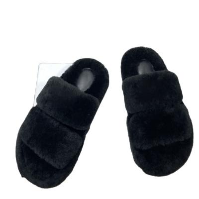 China Cushioning Factory Direct slippers winter women's wool slippers wholesale slippers branded for sale