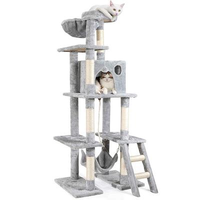 China Cat Climbing Stand Viable Wooden Cat Tree for sale