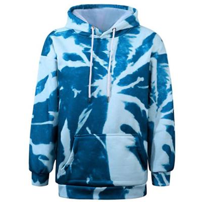 China Breathable Custom Printed Spring and Autumn Tie Dyed Breathable Hoodie Women's Sweatshirt Shear Fashion Casual Women for sale