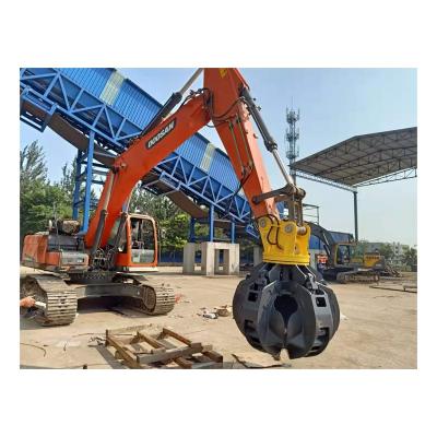 China Farms Mini Excavator Log Rotating Grapple Heavy Duty Hydraulic Grapple Excavator for sale