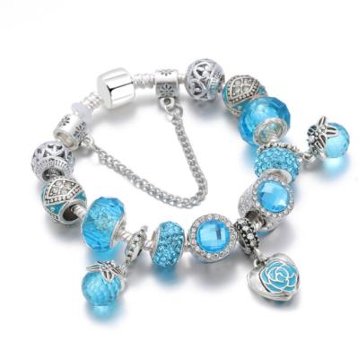 China Trendy Top Selling Mom Beaded Bracelet Mother s Day Bracelet With Heart for sale