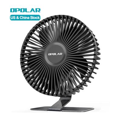 China High Quality Hotel OPOLAR 4.9 Cable USB Feet Desktop Fan Small Electric Fan Mini Table 6 Inch Metal Portable Personal Fan for sale