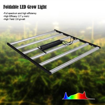 China Seed Starting Yuanhui 630w Highest Efficiency 2.7umol/J Higher Than Gavita 1700 Pro E Dimmable Full Spectrum Led To Grow Light for sale