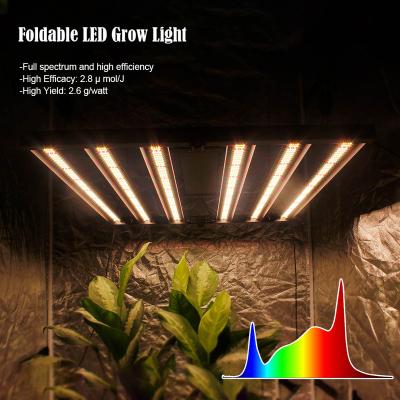 China Seed Starting Yuanhui USA Current Hot Selling Spectrum 400w Full Led Grow Light With 660nm DIY Grow Tent Complete Kit for sale