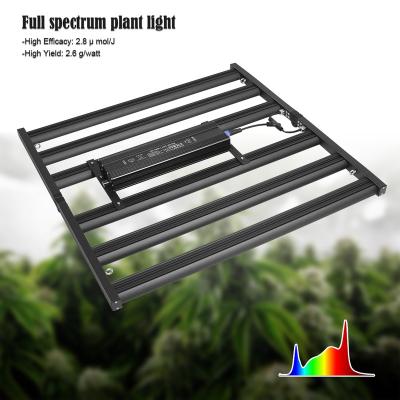 China Seed Starting Yuanhui IP65 Full Spectrum 400W SAMSUNG LM301H LED Grow Light With Dimmable Driver For Indoor Greenhouse for sale