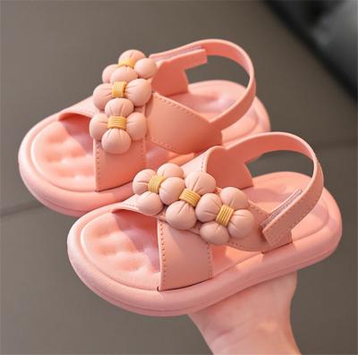 China Leather Sandals Soft Fashion Non-slip Casual Massage Kids Sports Student Summer Wild Kids Sandals New For Boys Beach Flat Shoes for sale