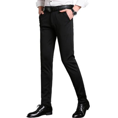 China New Anti-wrinkle Men's Pants Wrinkle Resistant And Perm-Free Stretch Casual Pants for sale