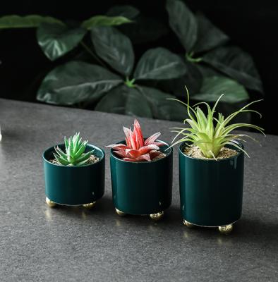 China Modern Hot Selling Beautiful Factory Indoor Ceramic Tiny Flower Pots for sale