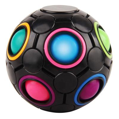 China Magic Ball Brain Teasers Games Rainbow Ball Puzzle Cube Pack Effort Fidget Toys Wonderful Gift For Kids for sale