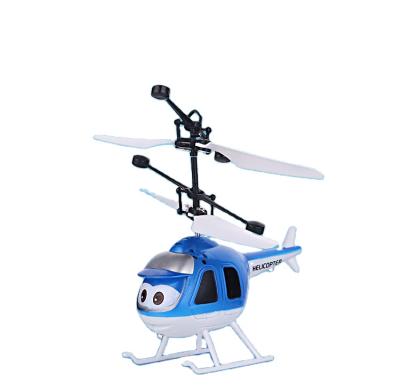 China Mini Airplanes Kids Gift Flying Toys Electric Flying Airplane Infrared Hand Induction Helicopter Kids Toy for sale