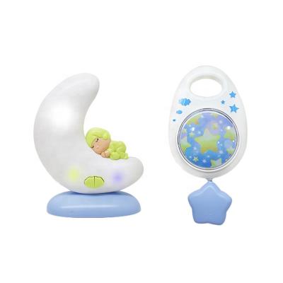 China Baby Dynamic Dreamy Baby Night Lamp Comfort Baby Toys with Sound and Light 34*24*7cm for sale