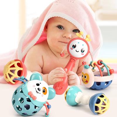 China Soft Toy Baby Musical Fun Rattle Fairyland Set Teether Ratchets Toys Babies Grab Shaker Wholesale for sale