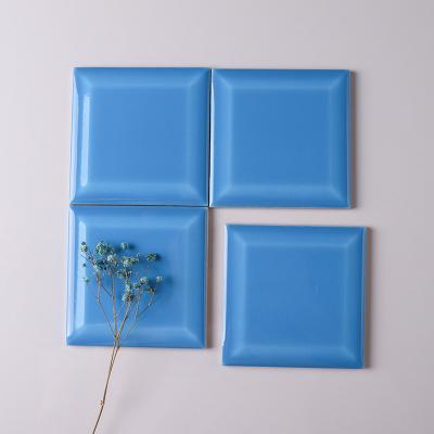 Chine Bathroom 4x4 Inch 10x10cm Standard Rustic Blue Sky Blue Sky Tiles Wall Tile Sizes à vendre