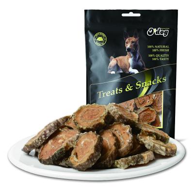 China Wholesale OEM Viable BSCI Delicious Factory Nature Wild Salmon Pet Snacks Omega-3 Fishskin For Dog Pet Treats Food Snacks for sale