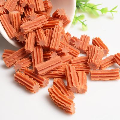 China Viable Salmon Healthy Dog Food Seafood Dog Treats Salmon Jerky OEM and Natural Pet Food Private Label Freeze Dried Organic Dog Food for sale