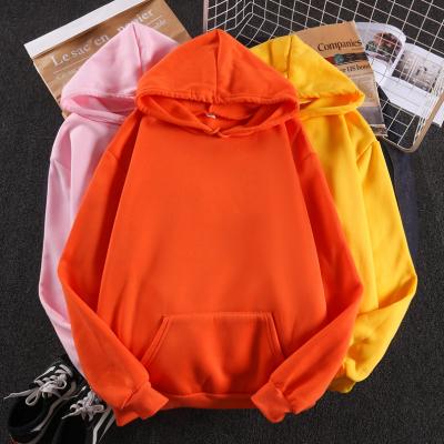 China Wholesale QUICK DRY more colors custom plus size sweatshirt women embroidered blank cotton hoodies with pocket for sale