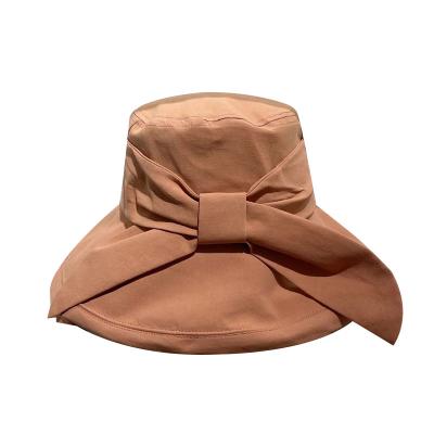 China 2021New Character Fashion Wholesale Cheap Cotton Twill Pink Bucket Hats For Women for sale