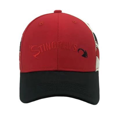 China Custom 6 JOINT Basebal Panel Hat Embroidery Fashion Crown Basball Caps Baseball Hat for sale