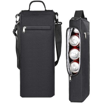 China Waterproof Golf Cooler Bag Golf Accessories For Men And Small Soft Cooler Bags Insulated Beer Cooler Holds 6 Pack Cans Or Two Bottle for sale