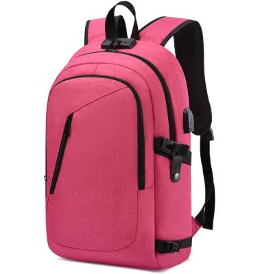 China With USB Durable Using Comfortable Multi-pockets School Laptop 15.6 Inch Work Backpack Traveling Bag for sale