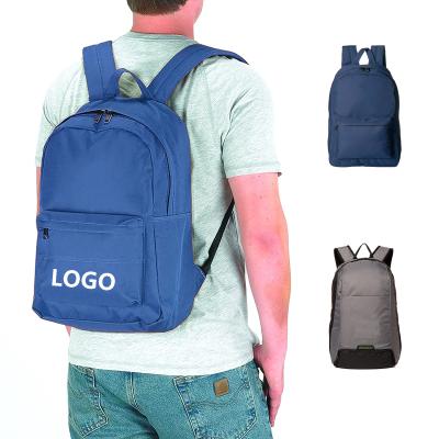 China New Style Sport Causal Polyester Waterproof Imported Sturdy Durable And Roomy Backpack With Mesh Water Bottle Bag For Women Men for sale