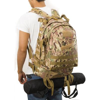 China Tactical Survival Waterproof Disaster Relief Molle Camouflage Military Backpack for sale