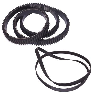 China High Flexibility Rubber Wrapped Belts For Automobile And Motorcycle Transmission Parts Fan Conveyor Tooth Ribbed V Belt for sale