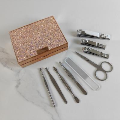 China Durable Personal Service Worked Stainless Steel Nail Clippers Beauty Manicure Set for sale