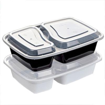 China Disposable PP Self Heating Food Packaging Custom Meal Box Disposable PP Food Trays With Lid for sale