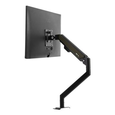 China Aluminum Custom Design LCD Monitor Fender Arm Mount Bracket TV Mount Desktop Stand for sale