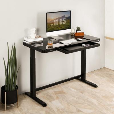 China Adjustable (Height) Made in China Electric Frame Sit-Rack Desktop Gaming Standing Desk Electric Table for sale