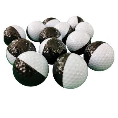 China Dupont Srulyn Putter Practice Match Ball Box Synthetic Rubber Black And White Golf for sale