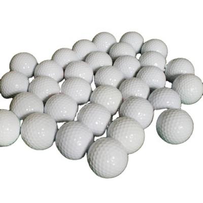 China Dupont Srulyn Material White Price Dupont Srulyn Game Ball High Elasticity Synthetic Rubber Cheaper Golf Imported Bottom Ball for sale