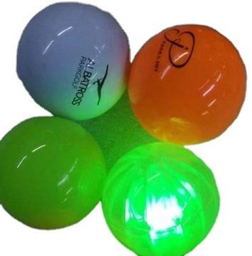 China Good Quality Double-layer New LED Park Golf Ball Playground Kind Golf Ball for sale