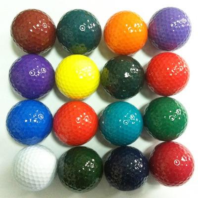 China Dupont Srulyn Color Synthetic Rubber Golf Practice Ball for sale