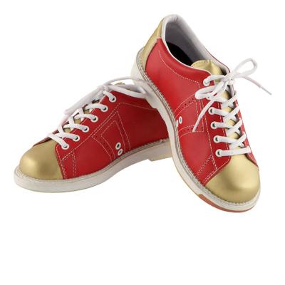 China Durable bowling supplies high quality women's leather rolling shoes can be customized logo for sale