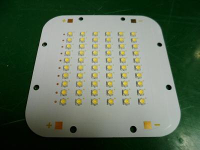 China Gold Immersion Single Layer Copper PCB for LED Flood Light / LED Plant Growing Light for sale