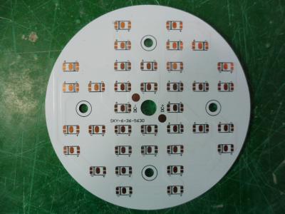 China Professional LED Bulb PCB / Metal Clad PCB for LED Bulb Lighting 30mm - 65mm Dia for sale