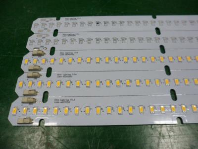 China Flexible LED Tube PCB Assembly Aluminum Base Single Side LED PCB Circuit Board for sale