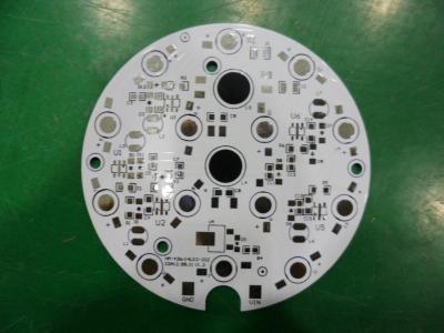 China Single Layer / Double Layer 3D Round LED PCB LED Spotlight PCB 1oz / 2oz / 3oz for sale