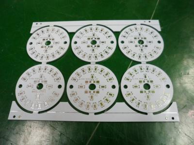 China Customized OEM / ODM Round SMD LED PCB / LED Module PCB Boards for sale