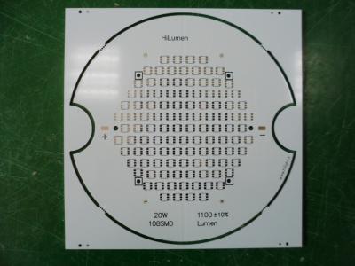 China White Aluminum Based SMD LED Light Design Circuit Board Manufacturer for sale