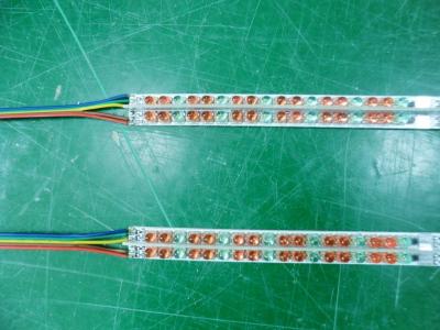 China White / Black Rigid LED PCB Assembly Flexible LED Strip PCB Circuit Board for sale