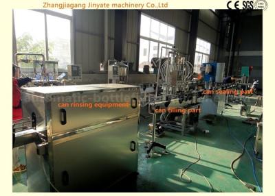 China Touch Screen Small Scale Canning Equipment Juice / Sauce With GFP Filler for sale