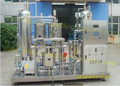 China CO2 Gas Automatic Drink Mixing Machine 1-10T/H For Carbonated Soft Drink for sale