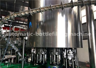 China 8000B / H Auto Glass Bottle Filling Machine For Pepsi / Cola / Fanta Soft Drinks for sale